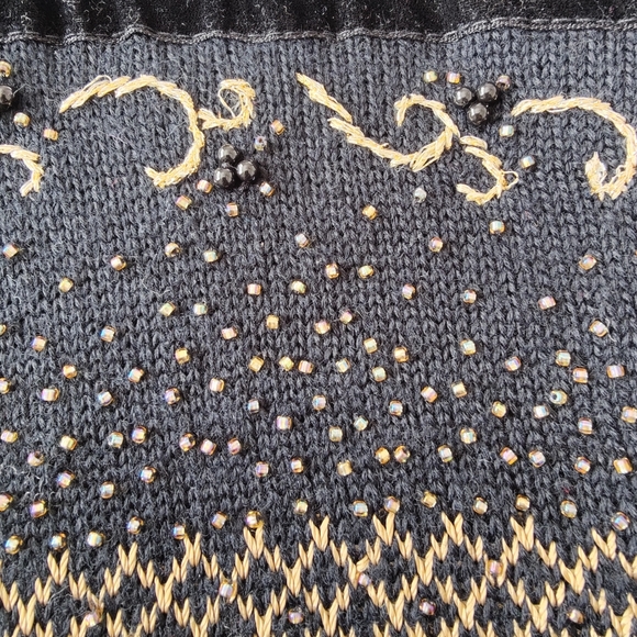 Hand Embroidered | vintage 90s | Susan Bristol | cardigan π€π - Picture 16 of 16